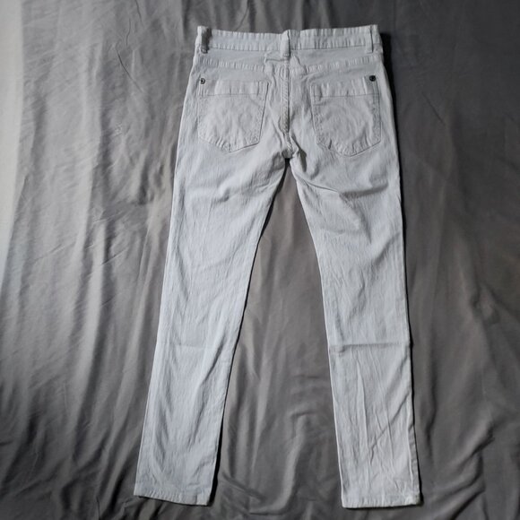 Chino Pants Men Khakis Skinny STRETCH SLIM FIT Flex Casual Cotton Jeans 34x32 - Picture 2 of 3